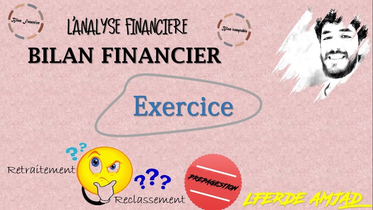 Exercice bilan financier darija