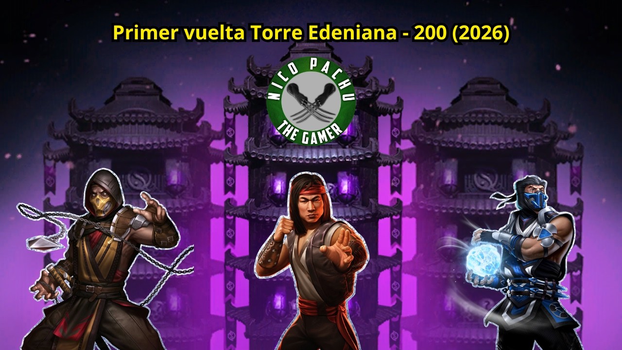 Mortal Kombat Mobile #553 - Primer vuelta batalla 200 en la Torre Edeniana Normal