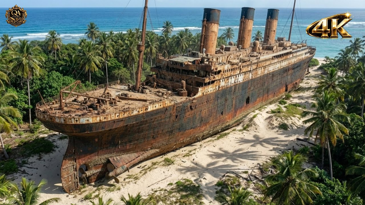 The 114 Year Old Abandoned Titanic Was Transformed Into a Luxury Ocean Mansion.