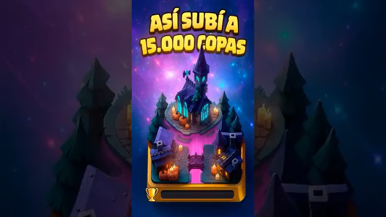Logramos llegar a las 15,000 COPAS 🗣🔥 #clashroyale