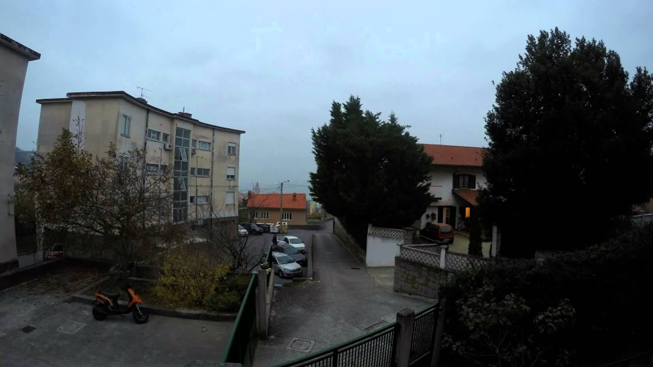 Cloudy sunset TimeLapse in Muggia Italy with GoPro Hero 4.
