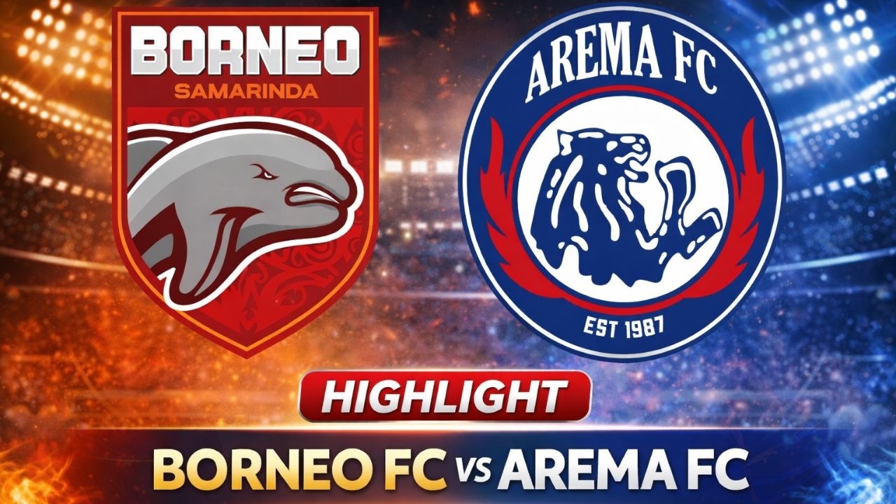 🔥 HIGHLIGHT BORNEO FC VS AREMA FC 🔥