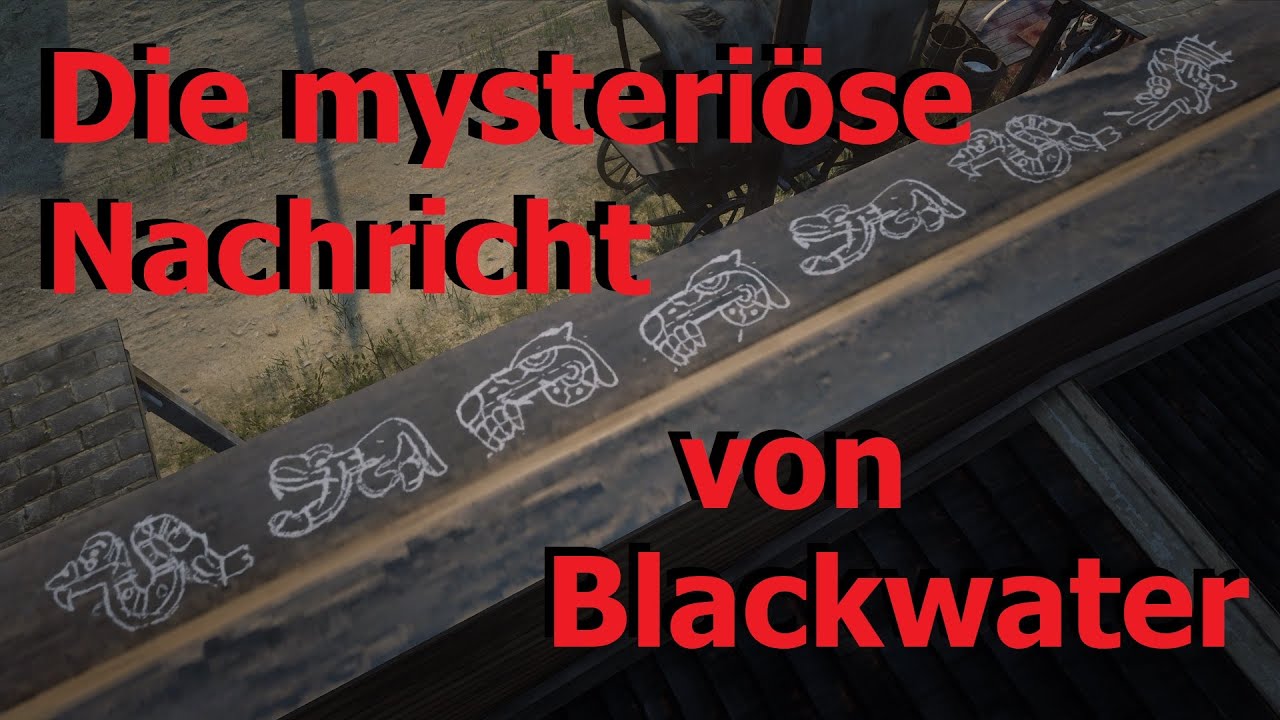 Mysteriöse Nachricht in Blackwater Azteken Rätsel gelöst & erklärt - RDR2