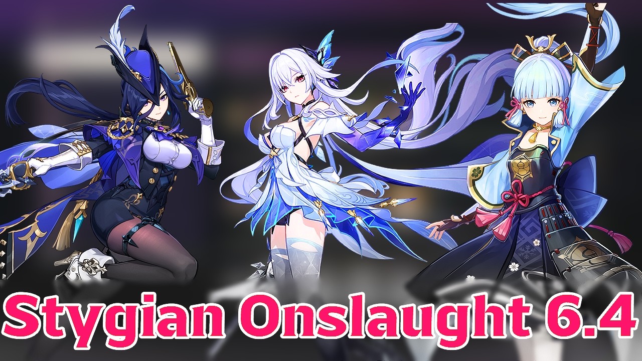 6.4 Fearless Stygian Onslaught C0 Clear | Clorinde Hybrid | Skirk Freeze | Ayaka Hyperfridge