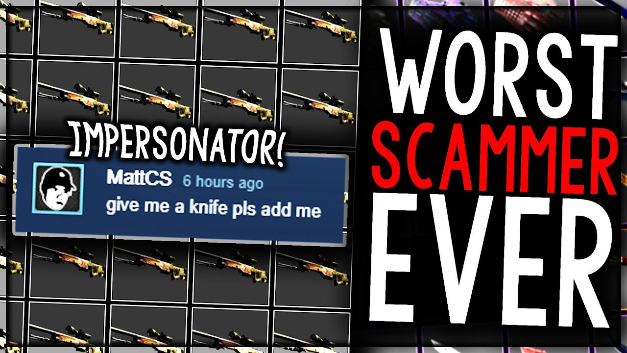 The Worst CS:GO Scammer You'll Ever See..