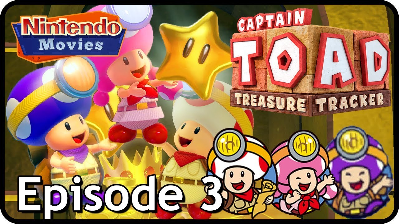 Captain Toad: Treasure Tracker - Episode 3 (2 Players, All Gems, Bonus Objectives, Pixel Toads)