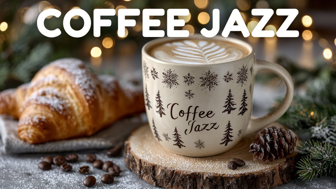 Warm Winter Coffee Jazz ☕ Relaxing Cafe Music All Day