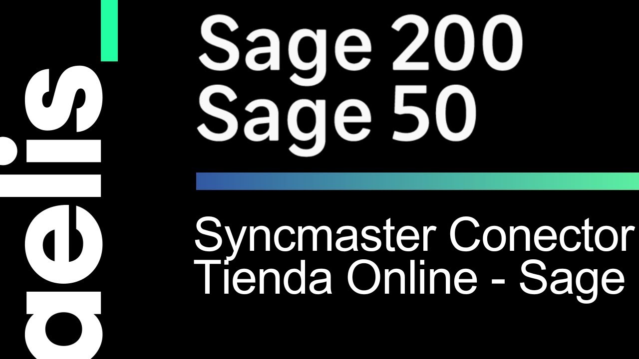 Cómo conectar la tienda online con Sage 200 y Sage 50