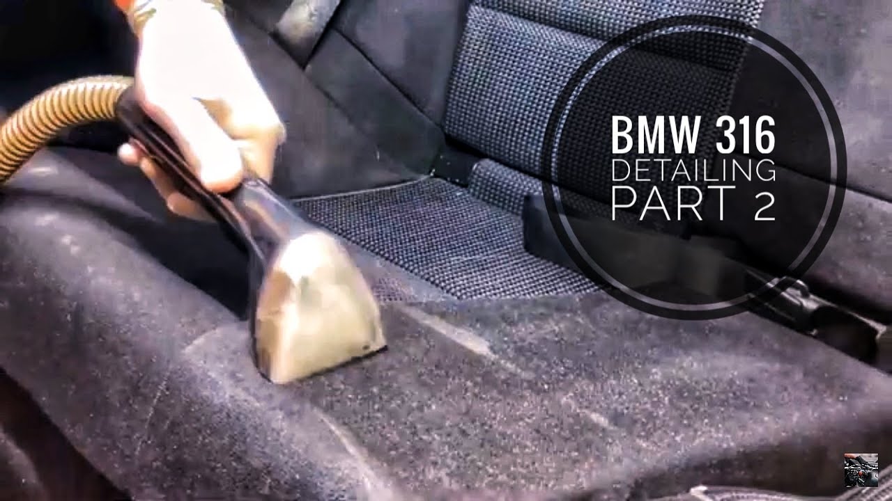 Bmw 316 | Detailing This Bad Filthy Interior | Asmr First Upholstery Cleaning By Garwash PART 2