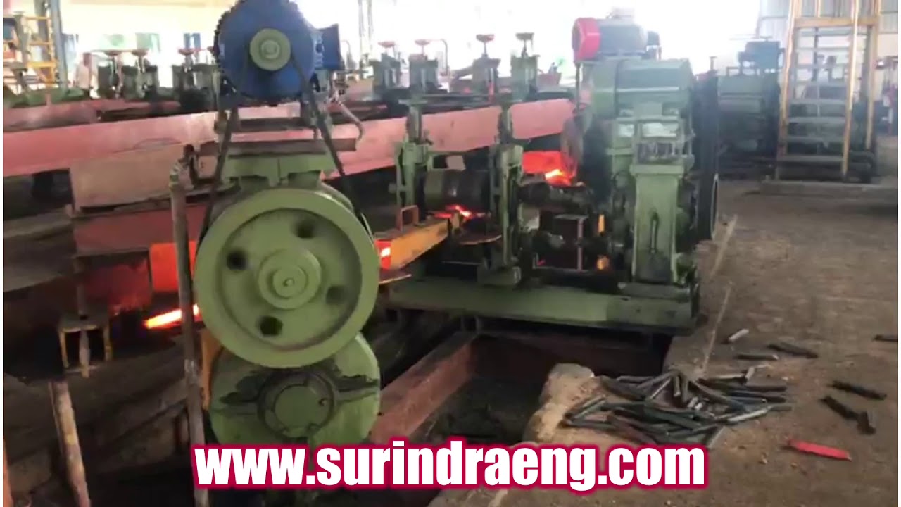 Automatic Rolling Mill with Re-Heating Furnace.
