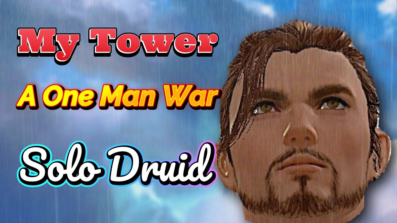 "One Man War" Ranger Druid WvW Roaming No Cuts No Music This IS My Tower