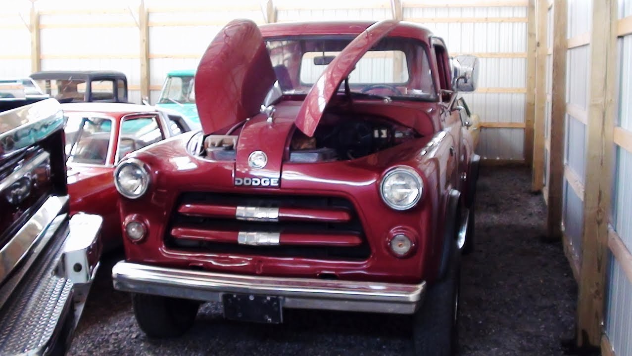 1956 Dodge D100 4x4 Pickup 318 V8 at Country Classic Cars