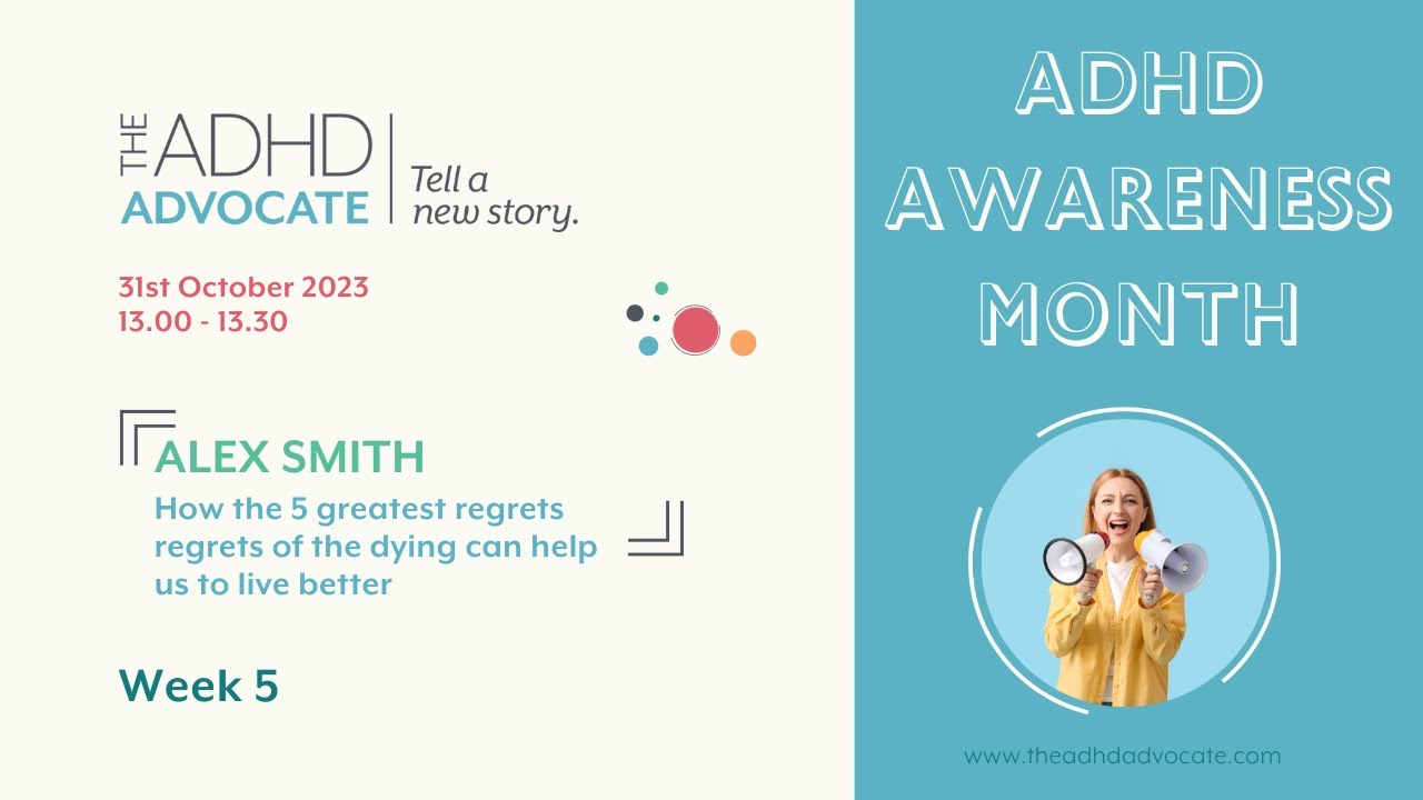 How the 5 greatest regrets regrets of the dying can help us to live better with Alex Smith