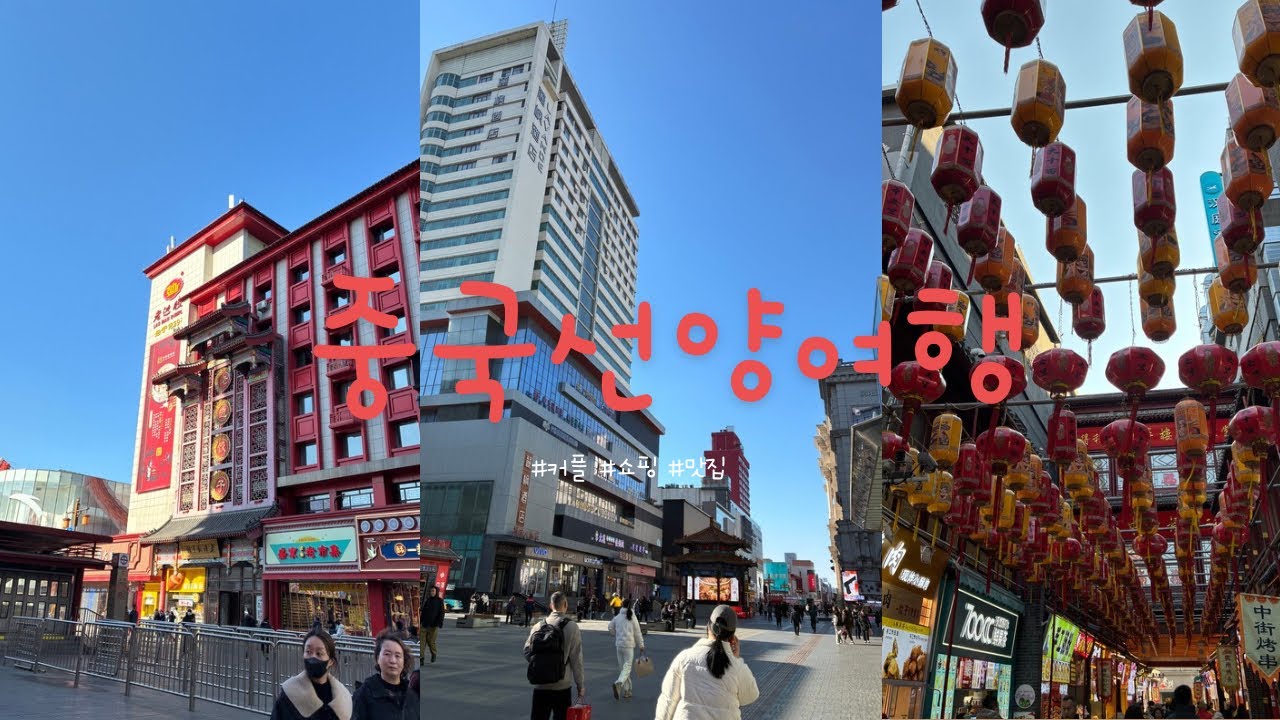 중국 선양 여행 🇨🇳 : 1일차 중국입국/중지에거리