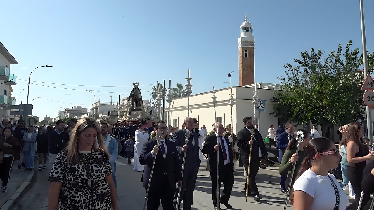 Traslado de Ntra. Señora del Carmen a la Lonja del Puerto de Bonanza -    Sanlúcar de Barrameda -