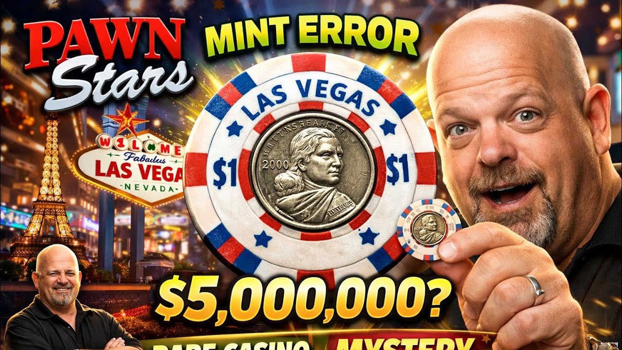 The Billionaire’s Casino Chip Coin: The Las Vegas Mint Error That Shocked Pawn Stars”