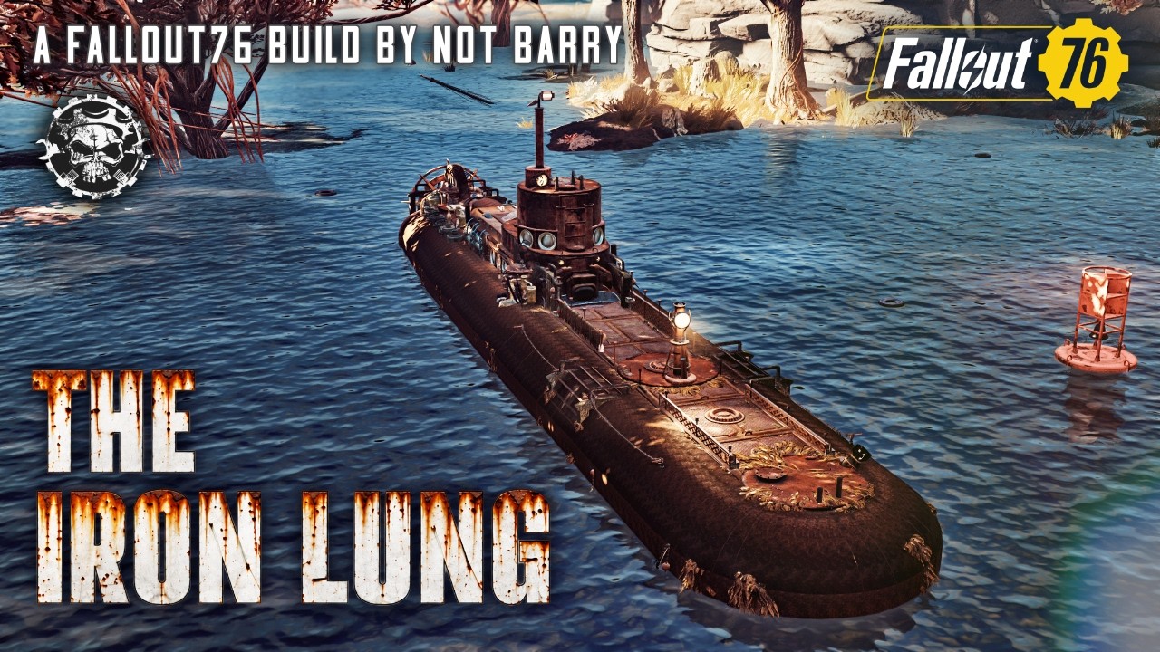 Fallout 76 Camp Build | Rusty Submarine