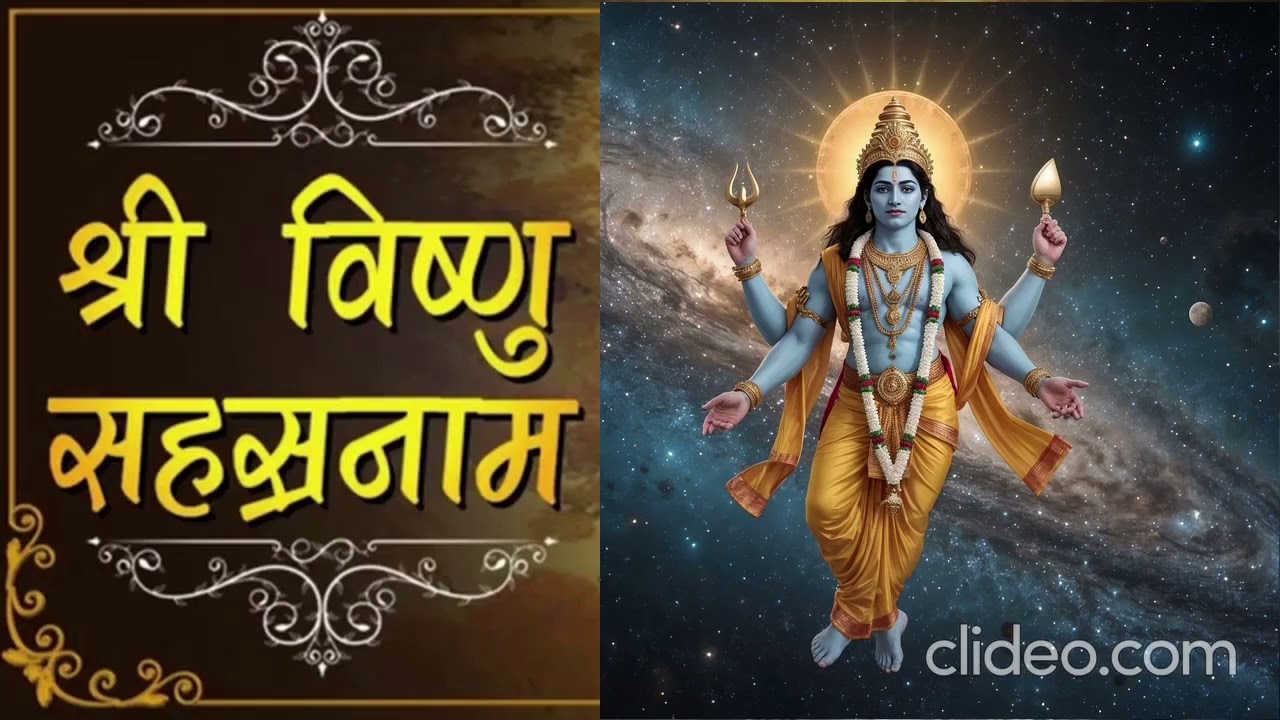 श्री विष्णु सहस्रनाम | Vishnu Sahasranam Full Chanting | Peace • Protection • Moksha