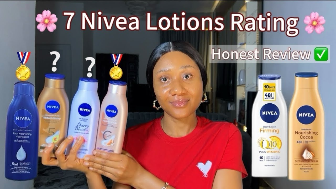 NIVEA BODY LOTIONS FOR GLOWING SKIN/ Rating the best and worst Nivea body lotions.#glowyskin