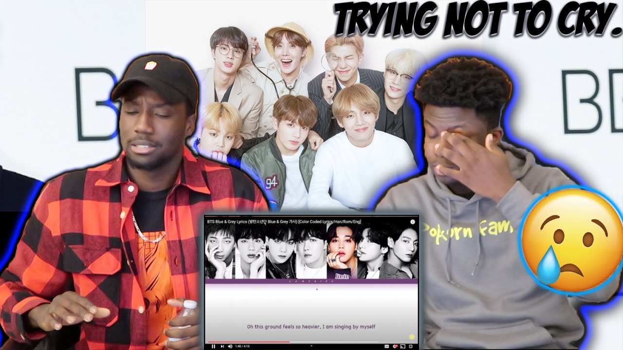 BTS Blue & Grey Lyrics (REACTION) |This is DEEP