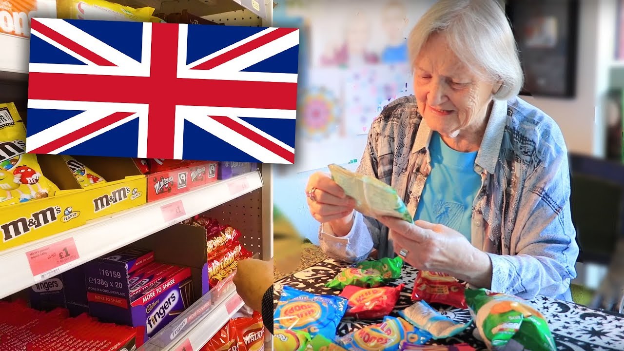 Ich probiere ENGLISCHE Chips und Süßigkeiten
