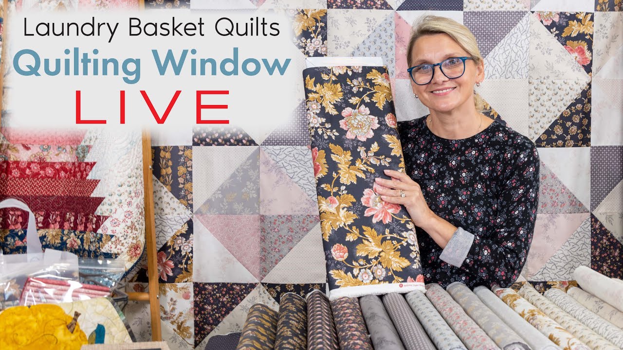 Первый взгляд на коллекцию тканей MOONSTONE! Выставка Quilting Window в прямом эфире! — 1 октября...