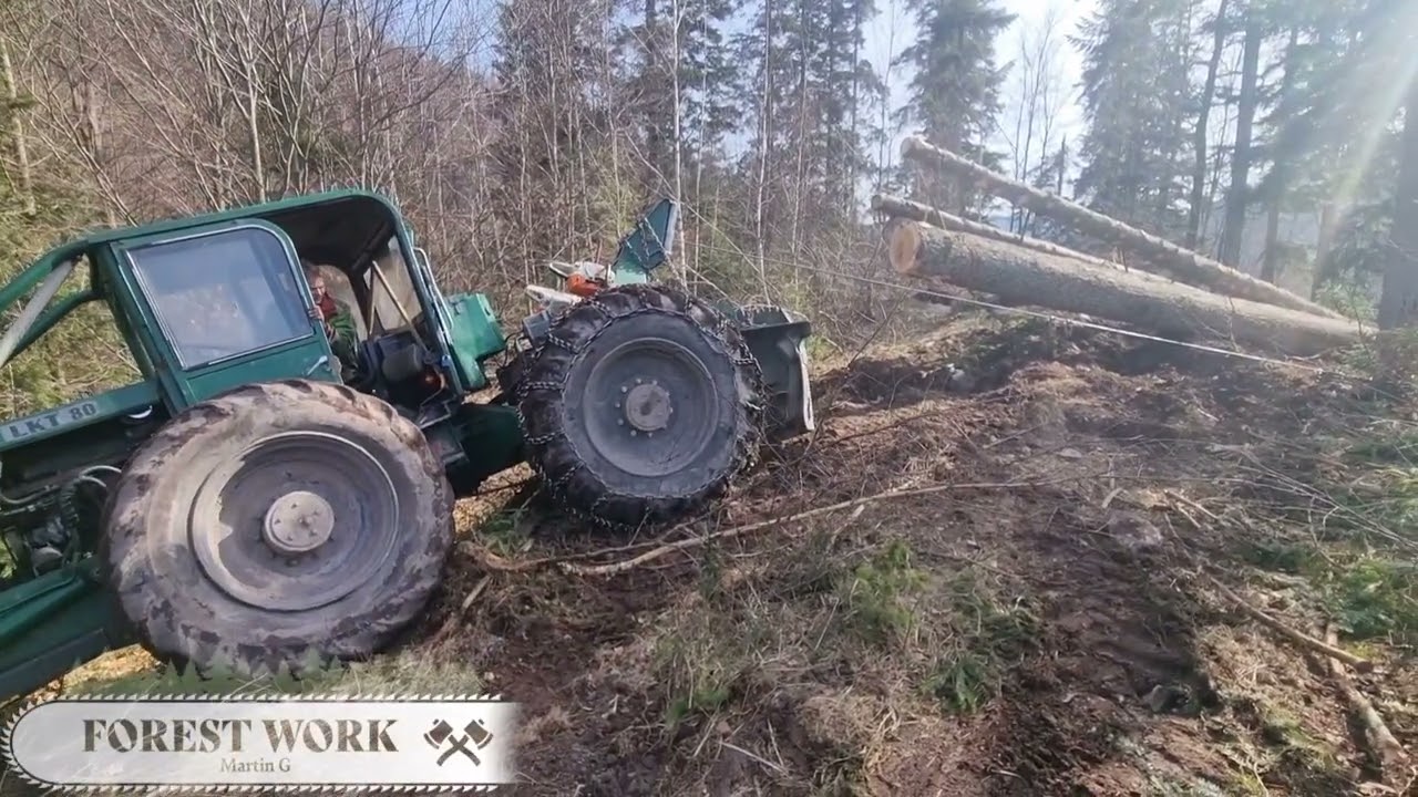 lkt 80  pokračujeme dalej 🚜🌲 meso v poraste 🤣🤣🤣 kaskadéri🤣🤣
