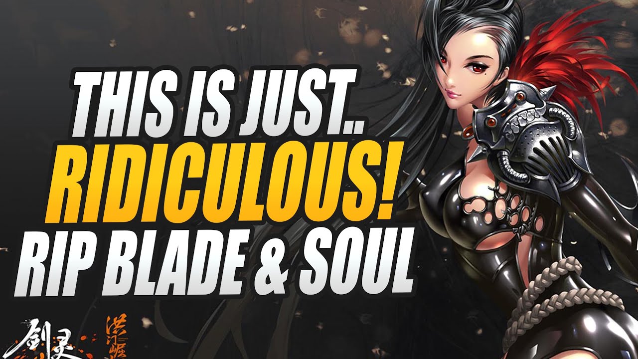 I Can't Believe it. This is.. Wow. RIP Blade & Soul? New Frontier - Officially CANCELLED!