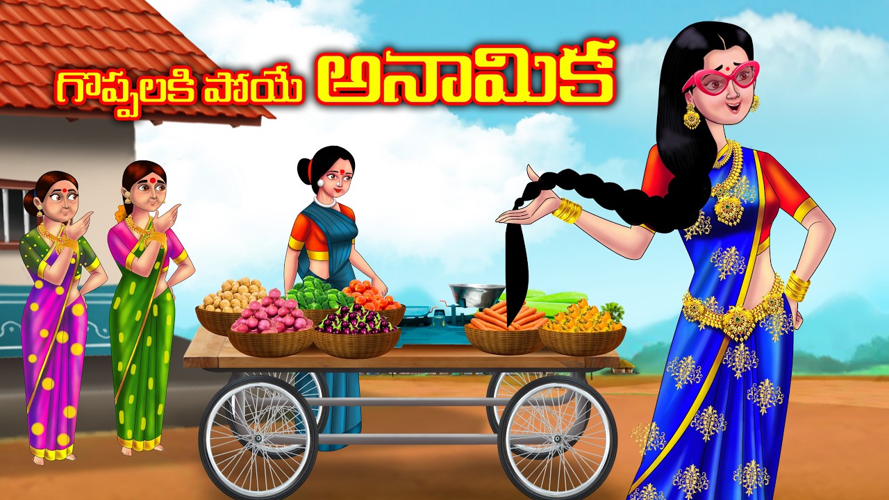 గొప్పలకి పోయే అనామిక Atha vs Kodalu | Telugu stories | Telugu moral stories | Anamika tv telugu