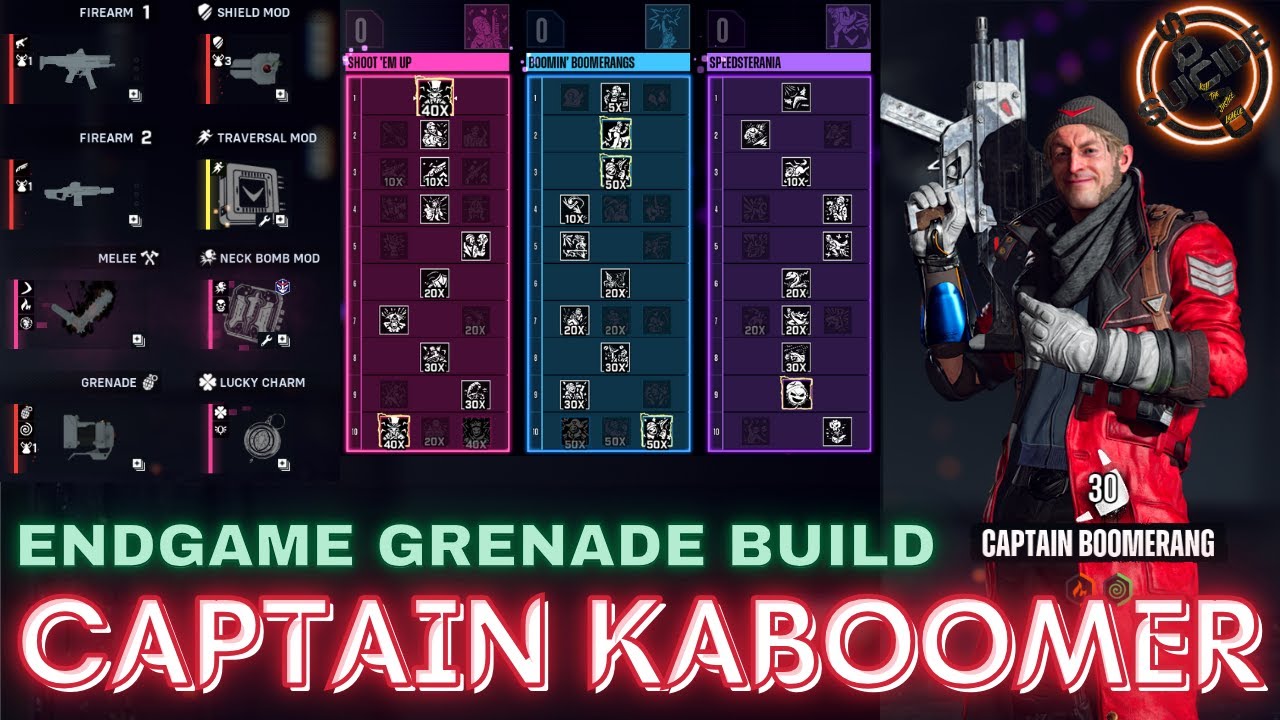 ENDLESS EXPLOSIONS OF VENOM!! | Endgame Captain Boomerang Build | Suicide Squad: KTJL