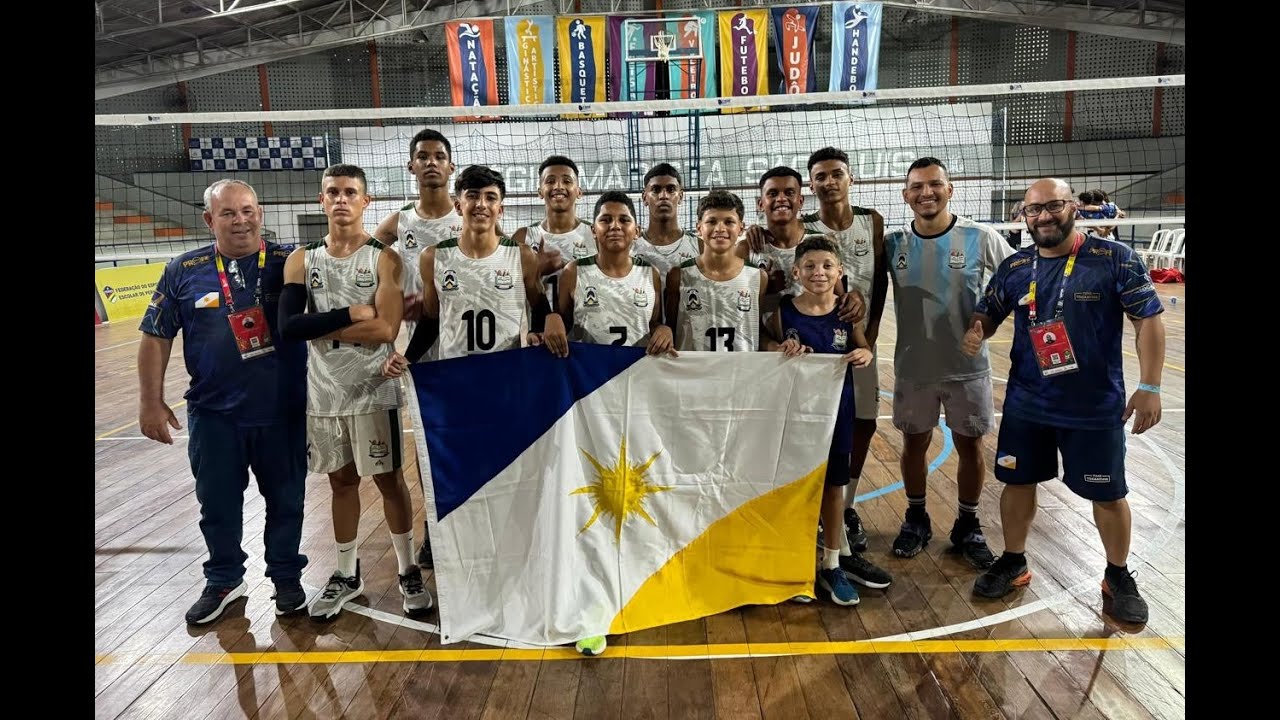 JEBs 2024 | Final do Vôlei Masculino Sub-14 (Série Cobre) Transmissão Completa