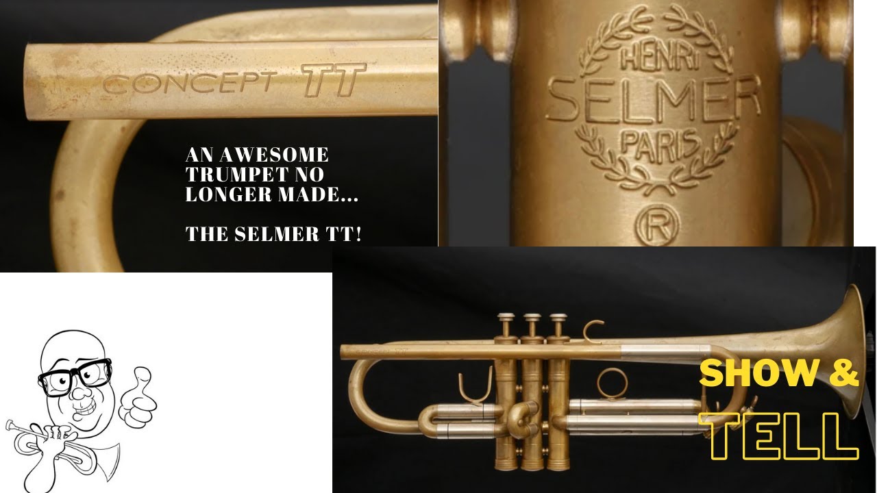 Классическая труба, которую больше не производят: посмотрите на эту Selmer Concept TT Trumpet ACB...