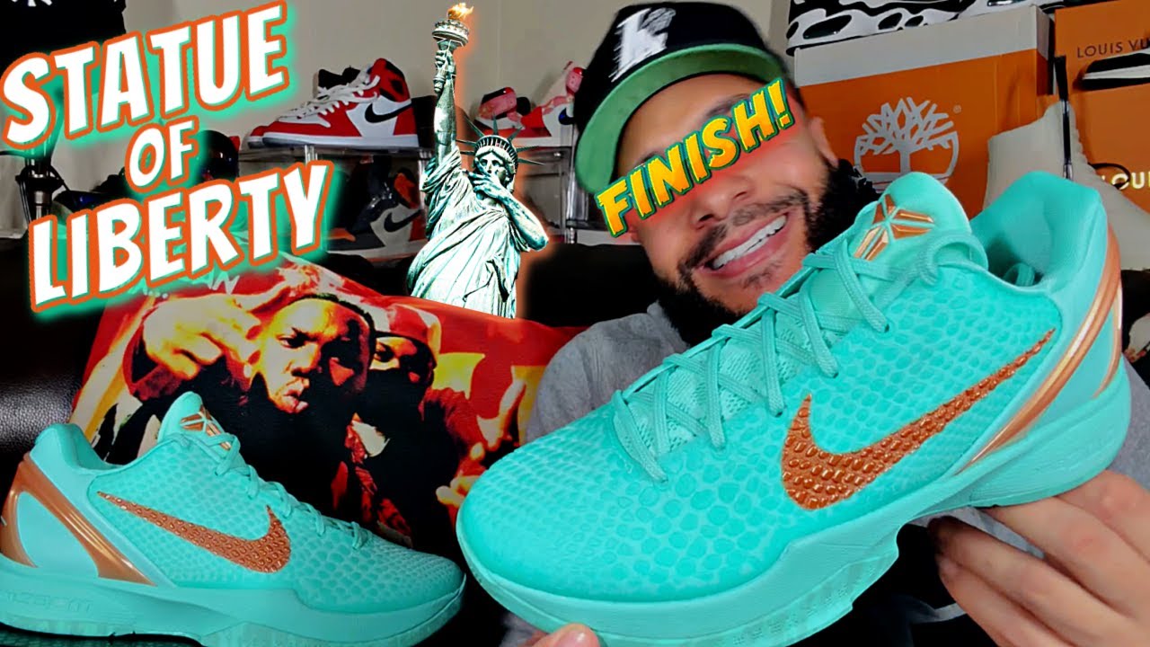 These Were SUPER Limited! Nike Kobe 6 Protro 'Statue of Liberty Review