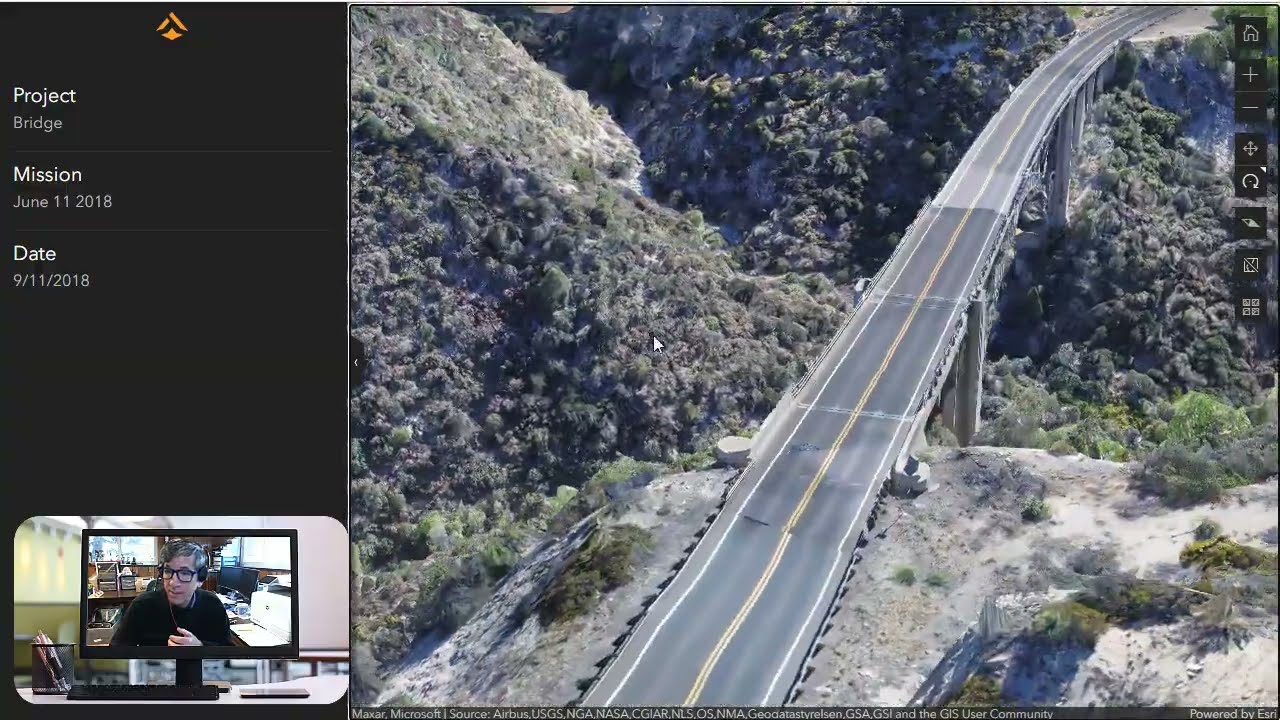 Comparing UAV/Drone resolution to default satellite imagery