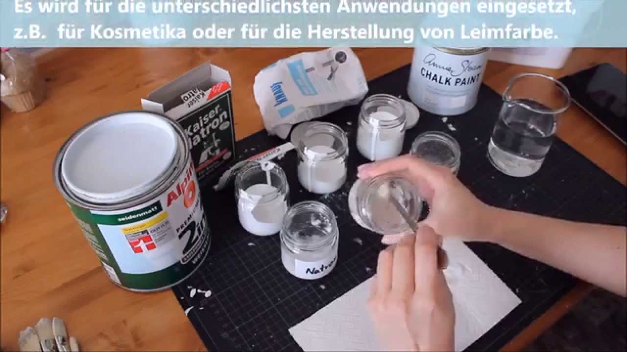 Kreidefarbe selber herstellen ★ Wie geht das? ★ 3 Varianten