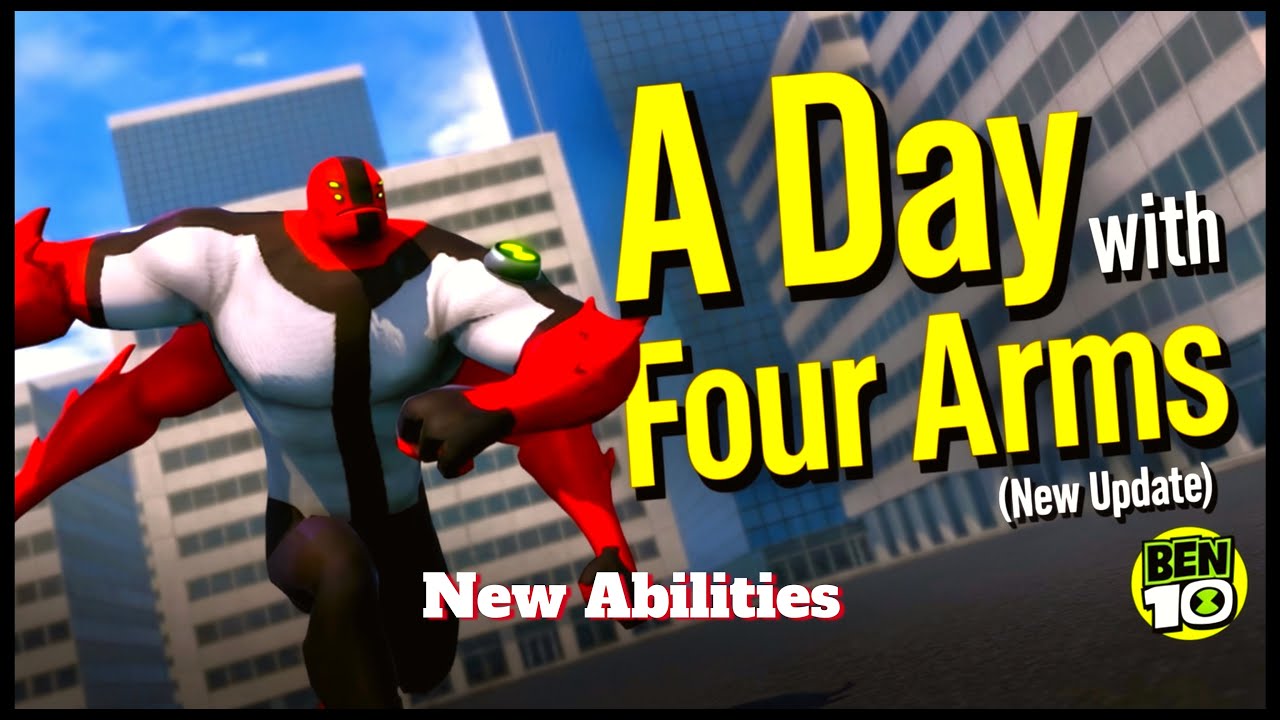 Four Arms New Ability I ben10 galvan game play #ben10 #ben10classic #ben10ultimatealien #gaming