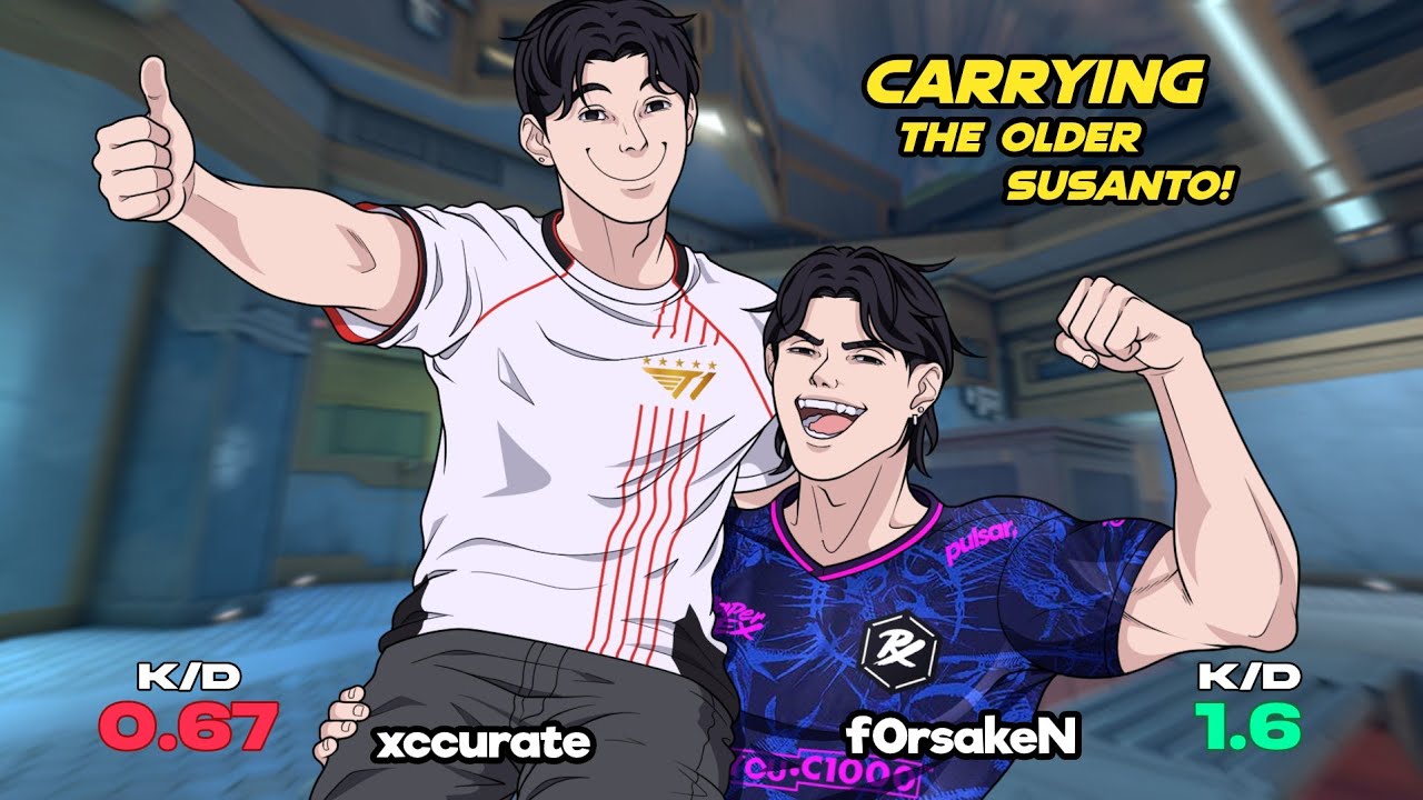 CARRYING THE OLDER SUSANTO IN RANKED w/@Xccurate