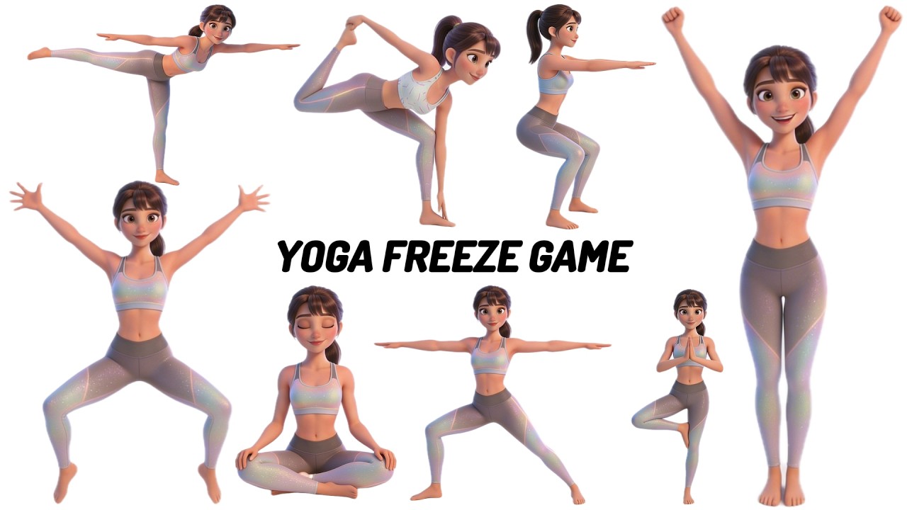 Elsa's Freeze Yoga Challenge for Kids 🧘‍♀️ | Fun Brain Break Game | Cosmic Kids Yoga