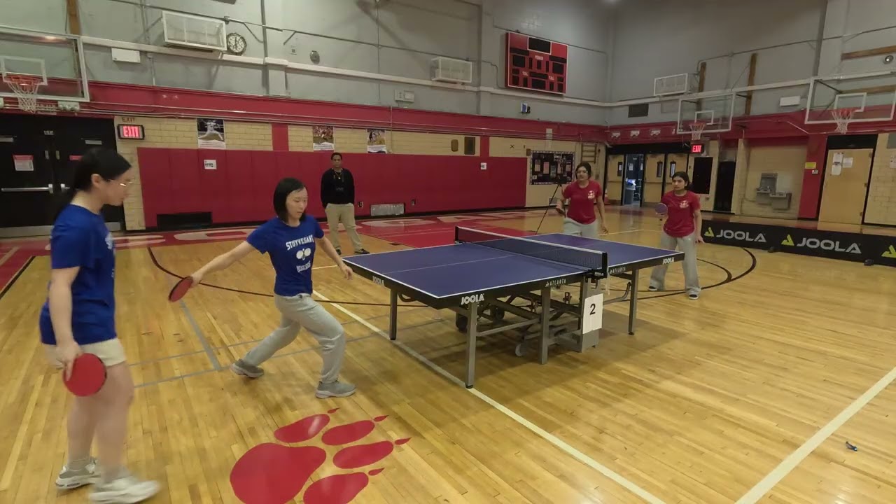 20260201 PSAL Individuals - Girls Doubles Finals - Stuyvesant vs Queens HS Complex
