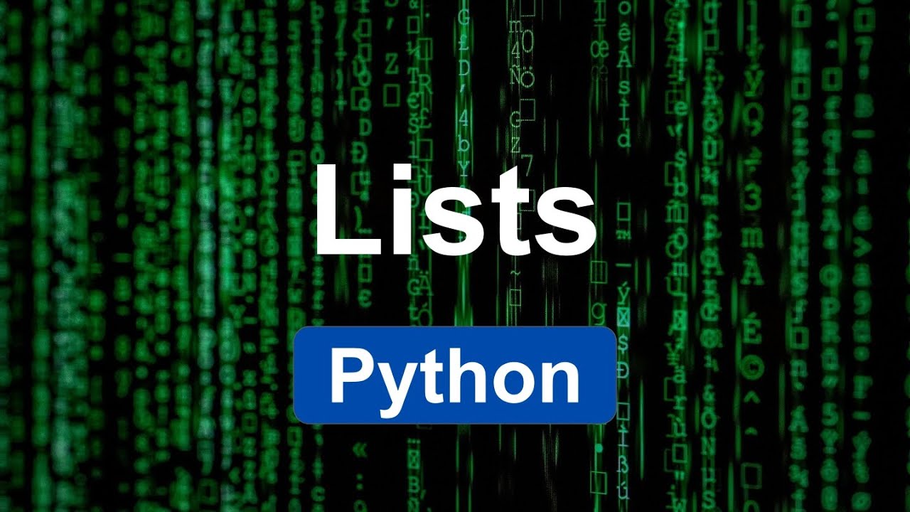 Lists in Python Full Guide