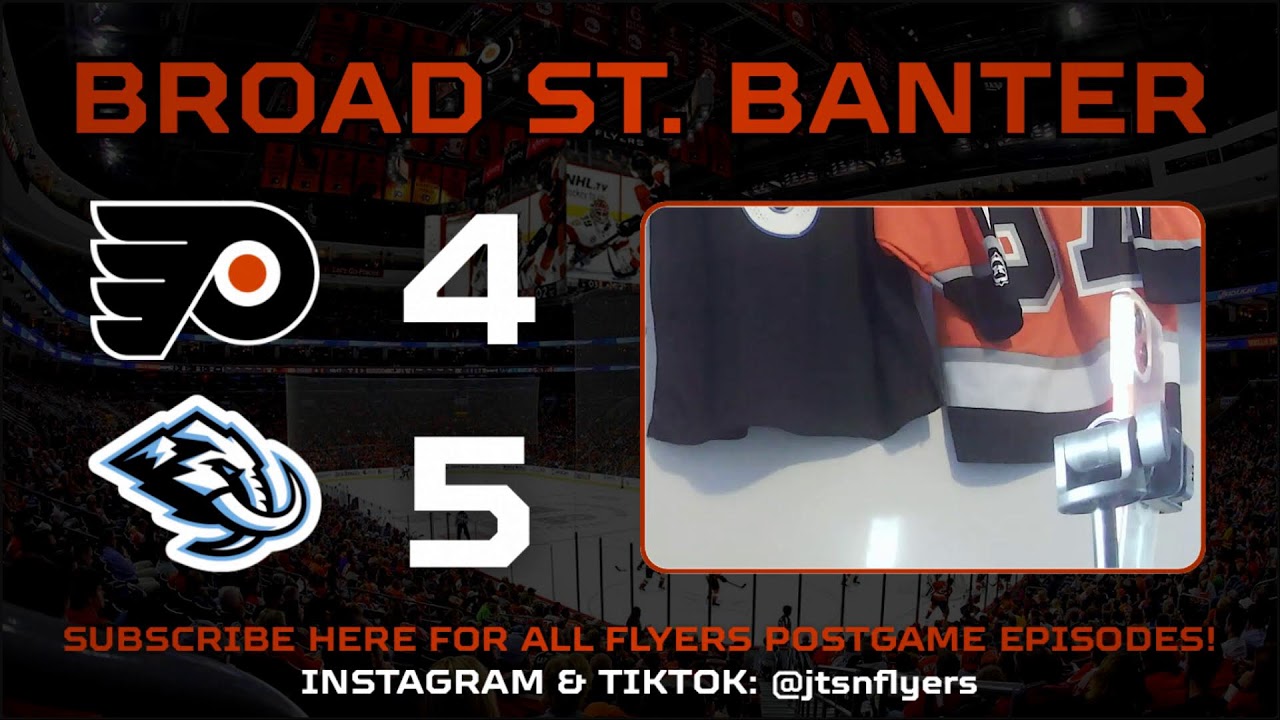 BROAD ST. BANTER | Mammoth 5, flyers 4 (OT)  | Ep. 12