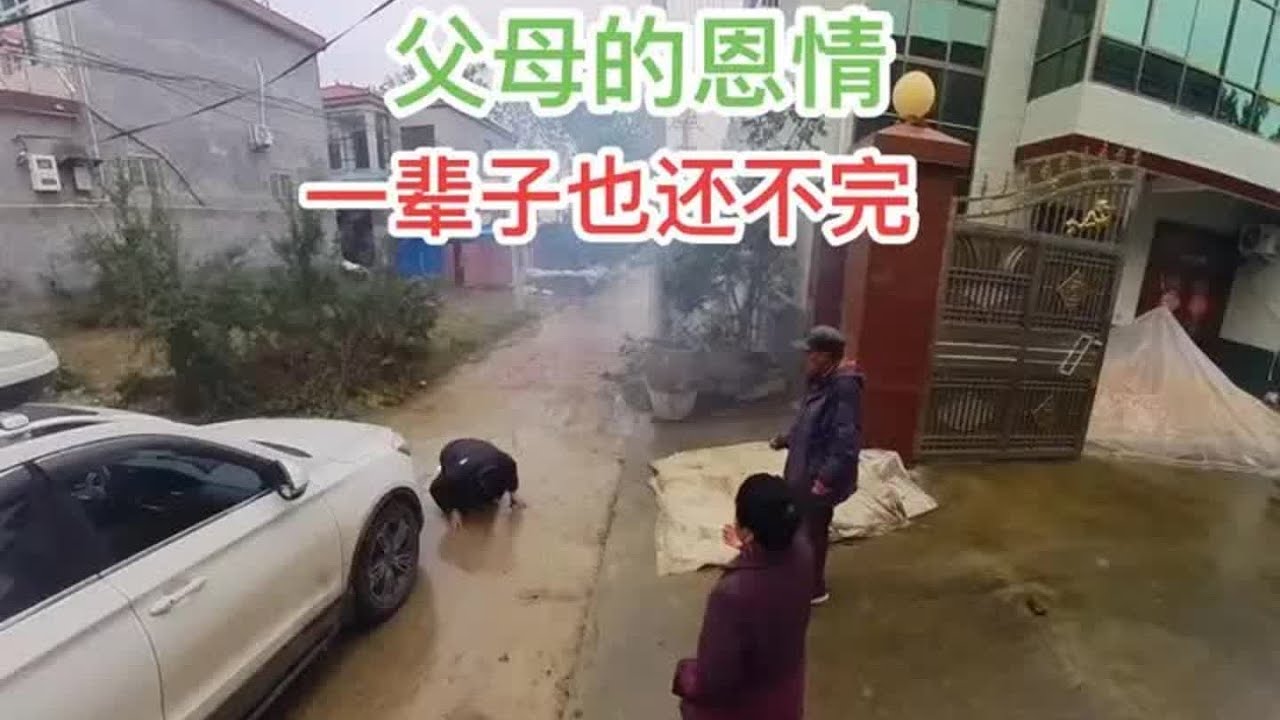 #一个人的旅行  每次出发都不敢直视父母  儿行千里母担忧  养儿方知父母恩  #离别 #跪拜父母养育之恩 #百善孝为先 #感动瞬间