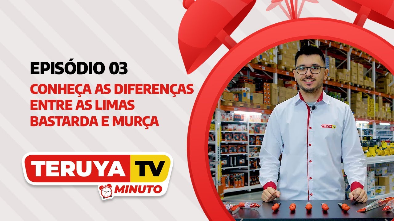 Diferen&ccedil;as entre as Limas Bastarda e Mur&ccedil;a - TeruyaTV Minuto #3