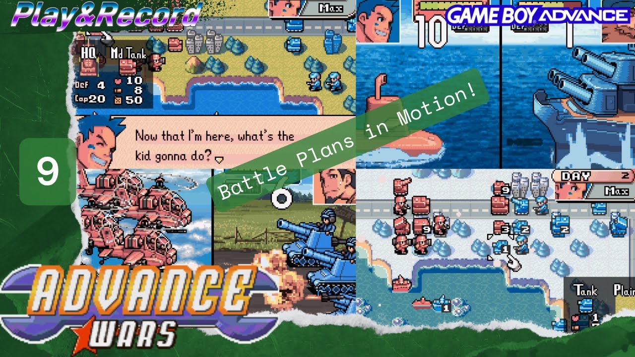 Advance Wars Part 9 (Game Boy Advance) Playthrough Non Commentary