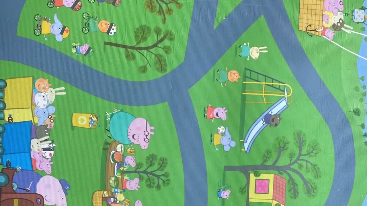 Peppa Pig and George