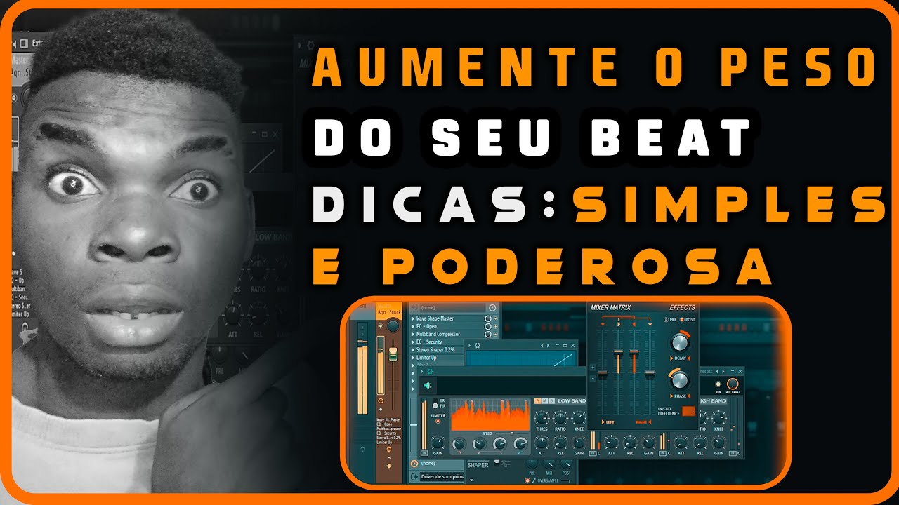 COMO DEIXAR INSTRUMENTAL COM PESO : DICAS SIMPLES E PODEROSA  MIXAGEM E MASTERIZAÇÃO 2024