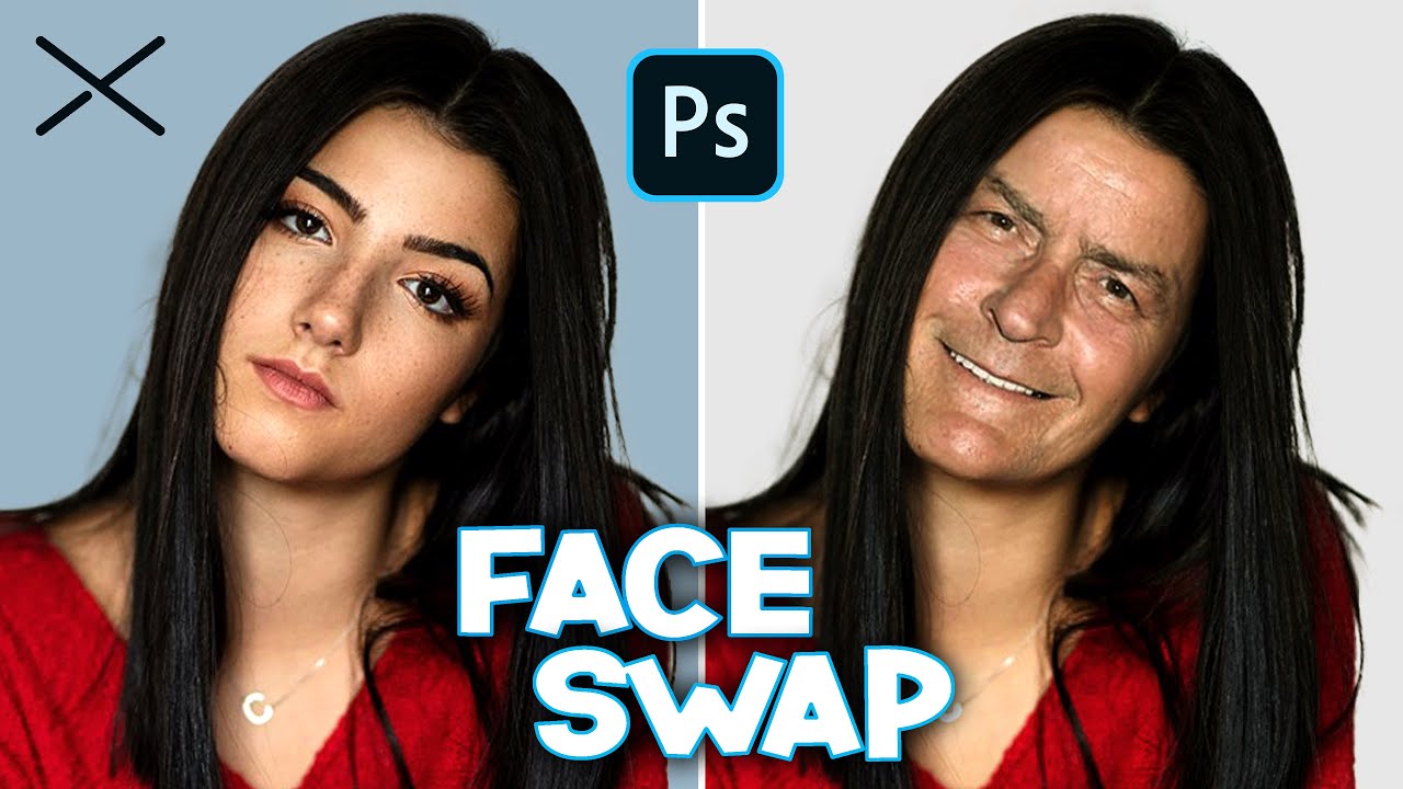 Как поменять лица в Photoshop | ЛЕГКО