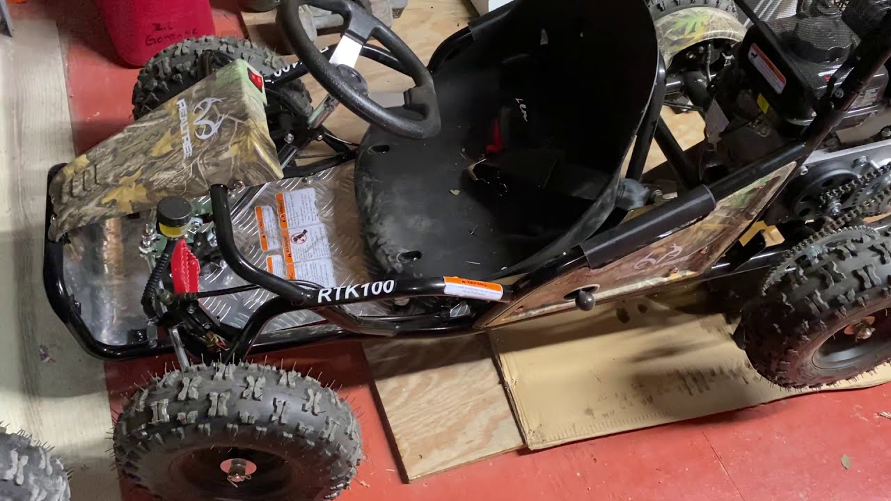 Coleman 100cc go kart clutch problem and fix