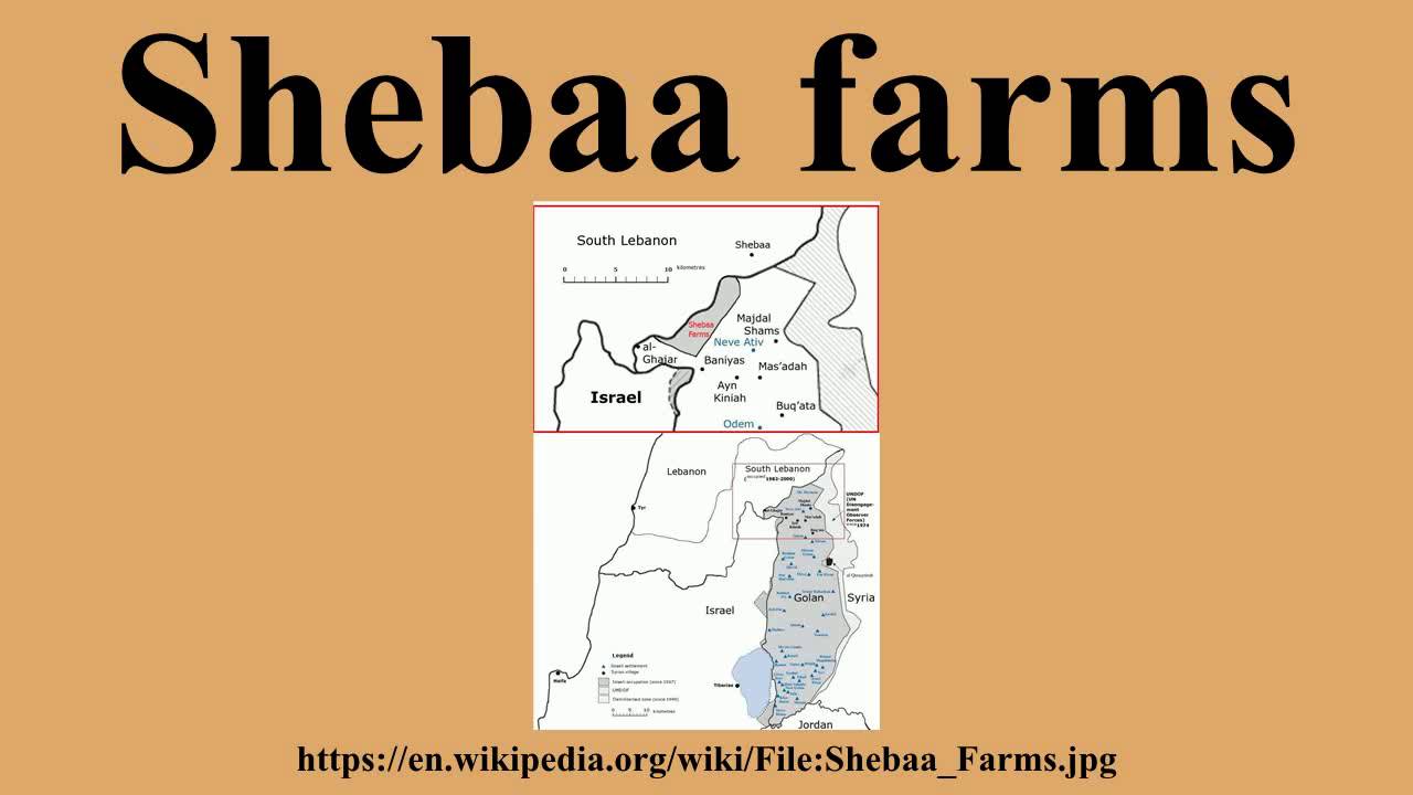 Shebaa farms