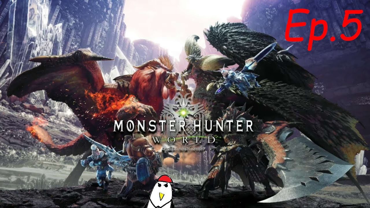 Monster hunter World ep.5 Head to the new campsite!